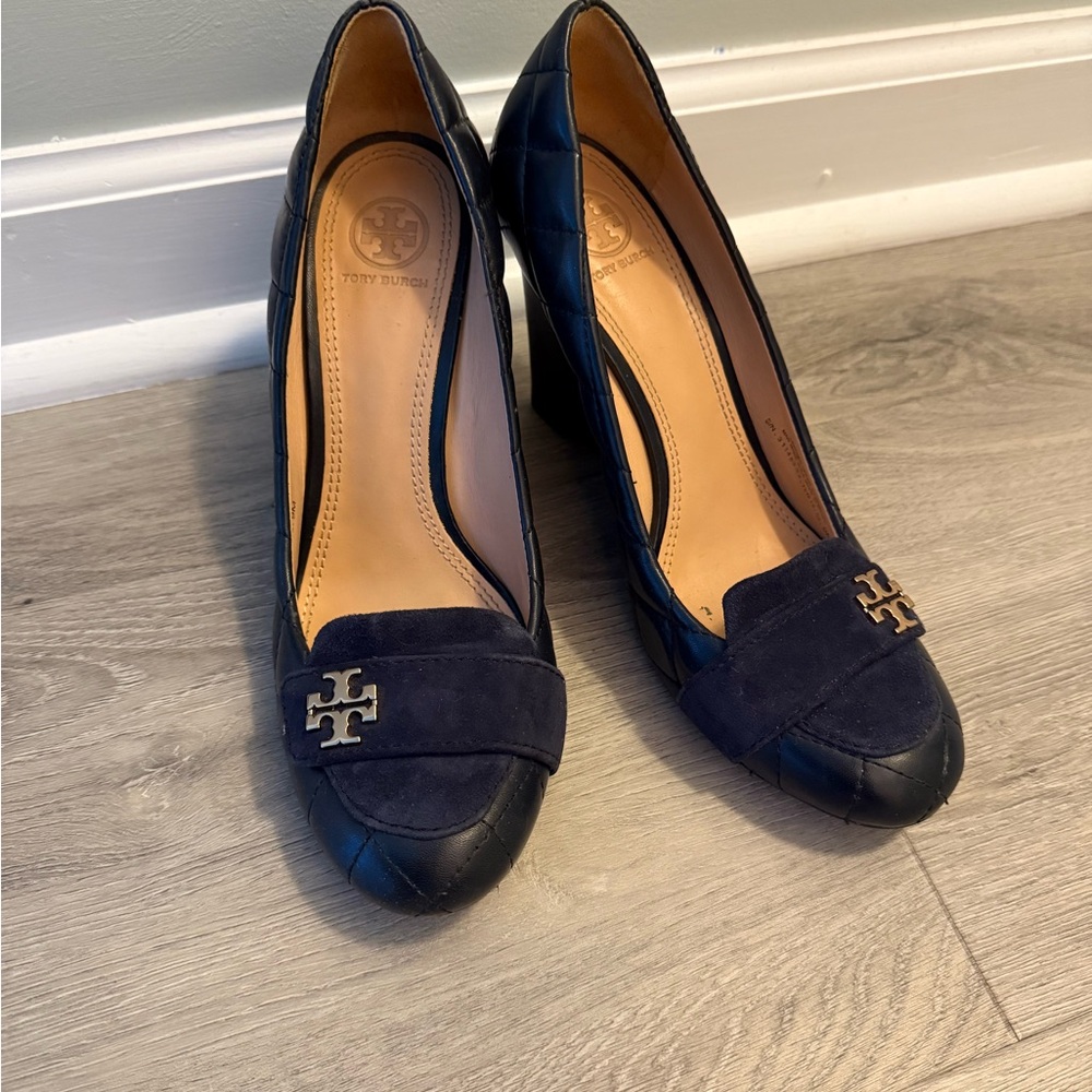 Tory Burch Black Wedges